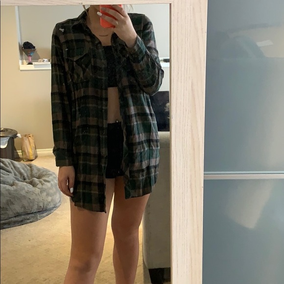 Wilfred long plaid dress/shirt - Picture 4 of 4